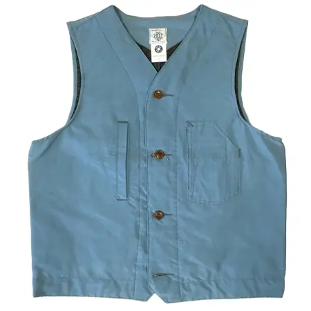 POST OVERALLS(ポストオーバーオールズ) ベスト #1501 No 1 vest