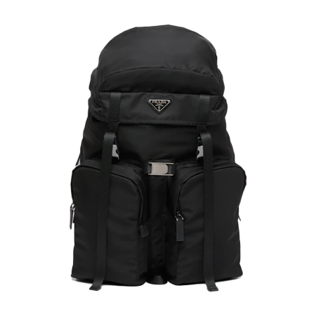 PRADA(プラダ)  バックパック･リュック Re-Nylon xサフィアーノレザー バックパック