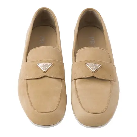 PRADA(プラダ) ローファー スエード ローファー