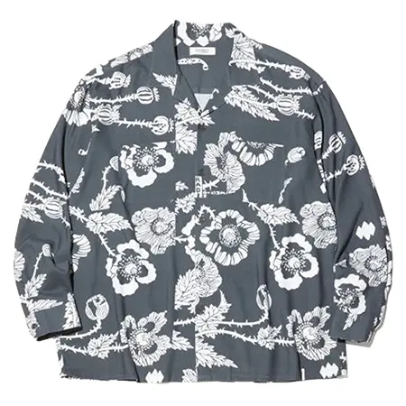 RADIALL(ラディアル) シャツ RADIALL VERSIONS – OPEN COLLARED SHIRT L/S [RAD-24SS-SH011]