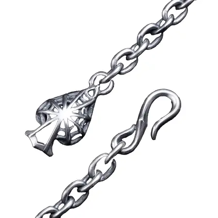 RATRACE(ラットレース) ネックレス Spade SW & Hook Neck Chain K