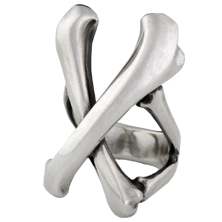 RATRACE(ラットレース) リング Large Cross Bone Ring