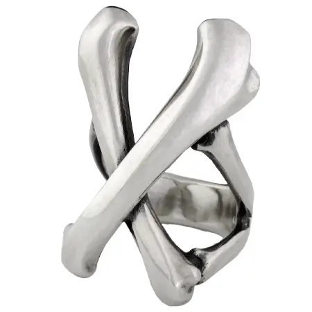 RATRACE(ラットレース) リング Large Cross Bone Ring