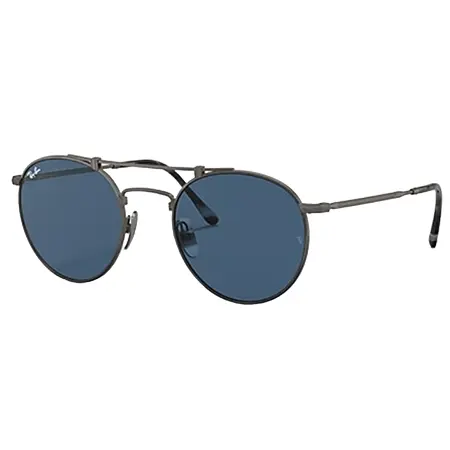 Ray-Ban(レイバン) ラウンド ROUND DOUBLE BRIDGE TITANIUM