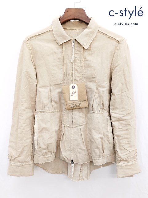 TAKAHIROMIYASHITATheSoloIst. タカヒロミヤシタザソロイスト ドリズラー ジャケット XS ベージュ