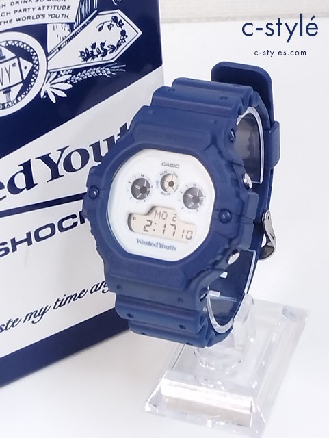 CASIO カシオ 腕時計 ブルー G-SHOCK DW-5900WY-2JR タフソーラー デジタル