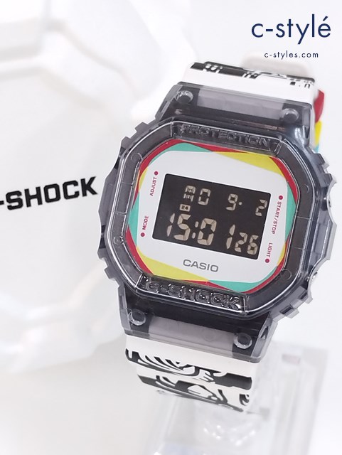 CASIO カシオ 腕時計 ブラック×ホワイト G-SHOCK DWE-5610 デジタル クオーツ