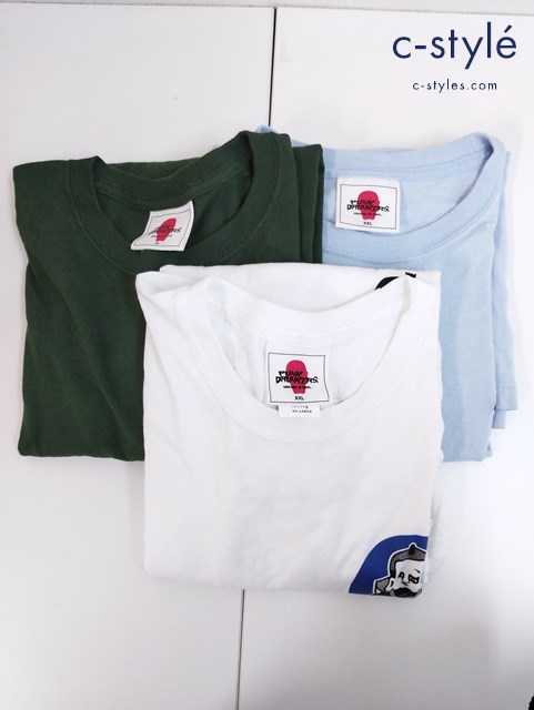 PUNK DRUNKERS パンクドランカーズ ロングTシャツ XL XXL 長袖 コットン 計3点