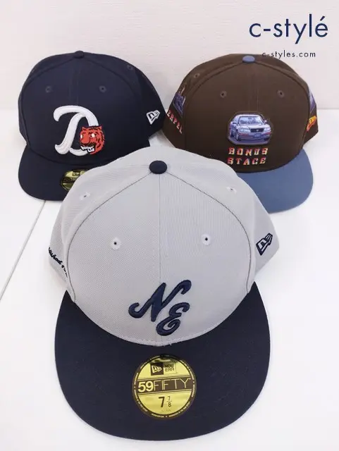 NEW ERA ニューエラ キャップ 7 7/8 59FIFTY デトロイト・タイガース ストリートファイター 計3点