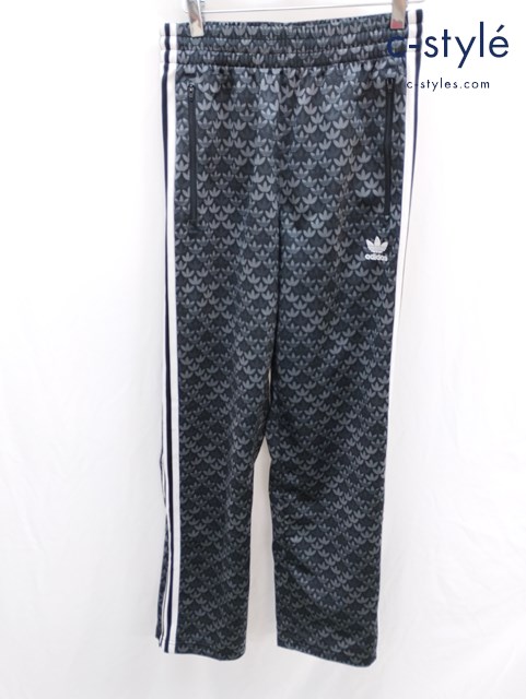 adidas アディダス パンツ S グレー系 ファイヤーバード クラシック モノトラックパンツ IS0220 総柄
