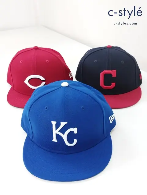 NEW ERA ニューエラ キャップ 7 1/4 MLB 59FIFTY 計3点