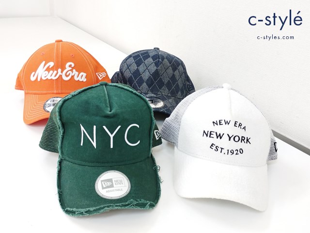NEW ERA ニューエラ キャップ FREEサイズ ADJUSTABLE 計4点