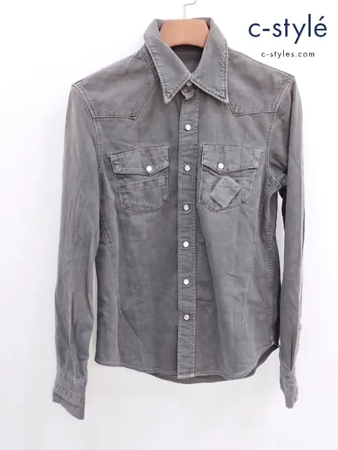 NUMBER (N)INE ナンバーナイン ウエスタンデニムシャツ 2 ブラック系 デニムジャケット S08-NNS001B