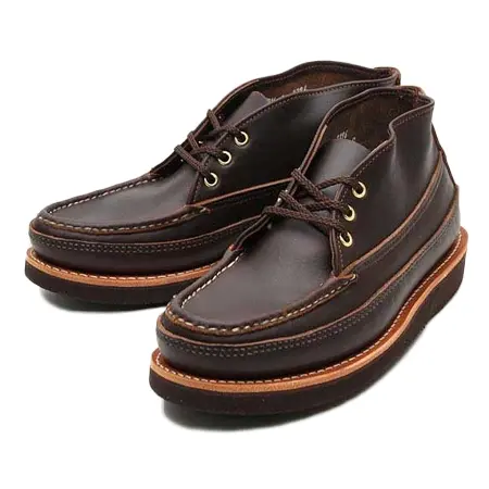 RUSSELL MOCCASIN(ラッセルモカシン) スポーティングクレーチャッカ EXPRESSO NAVIGATER-GOLD EYELET