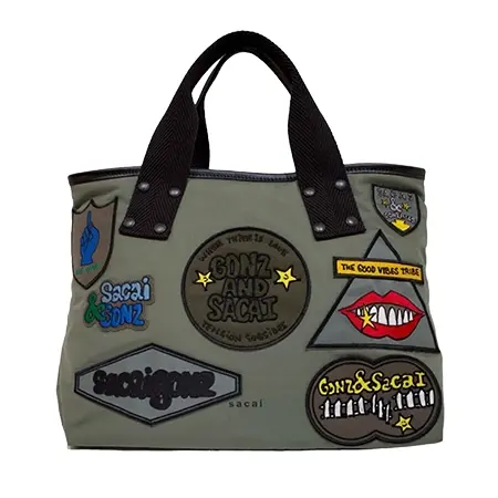 sacai(サカイ) バッグ sacai Gonz Multi Patch Tote Medium