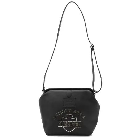 Schott(ショット) バッグ ×GLADHAND/グラッドハンド/BILL HEAD LEATHER SHOULDER FRAME BAG/ビルヘッド レザーバッグ