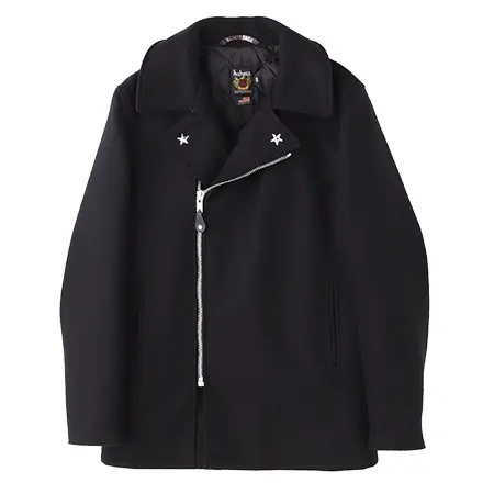 Schott(ショット) コート 766US MELTON ZIP UP P-COAT/メルトン ジップアップ ピーコート