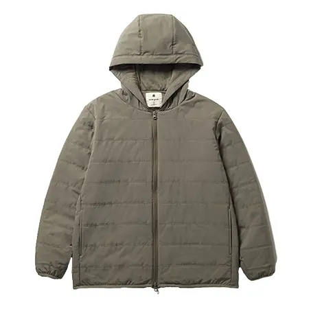 Snow Peak(スノーピーク) パーカー Flexible Insulated Zip Up Hoodie 1 Khaki