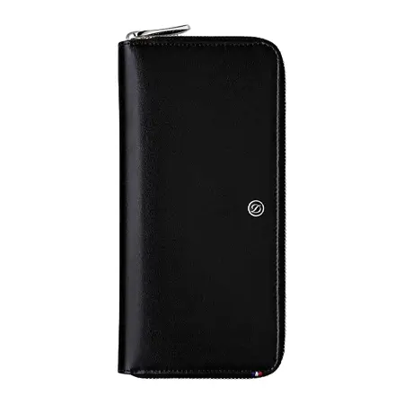 S.T.Dupont(デュポン) 財布 ラインD 長財布 ジッパー小銭入れ付 13CC ブラック