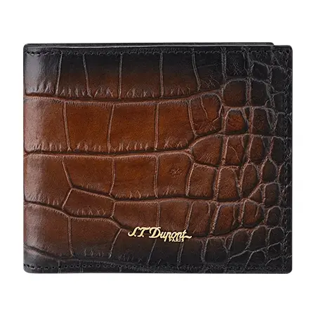 S.T.Dupont(デュポン) 財布 アトリエ 2つ折り財布 6CC ブラウン