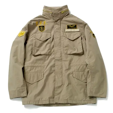 STRICT-G×ALPHA INDUSTRIES(ストリクトジー×アルファインダストリーズ) M-65『機動戦士ガンダム 閃光のハサウェイ』地球連邦軍モデル