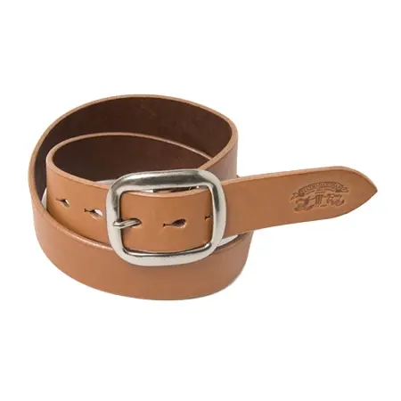 STUDIO D’ARTISAN(ステュディオダルチザン) ベルト 柿渋染めベンズレザーベルト(B-81-KAKI)