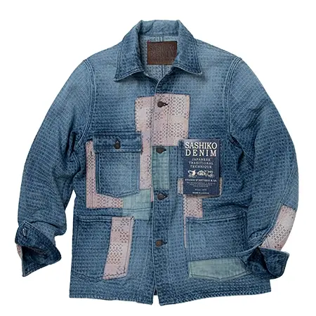 STUDIO D’ARTISAN(ステュディオダルチザン) デニム SASHIKO BORO デニムジャケット(D4547U)