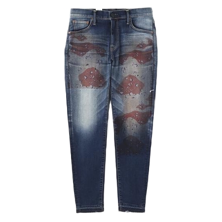 SURT(サート) デニム 迷彩プリントデニム