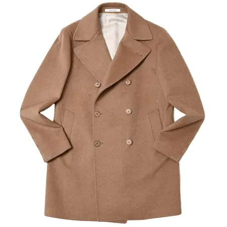 TAGLIATORE(タリアトーレ) コート LoroPianaロロピアーナ ダブルフェイスウールフランネルソリッドピーコート