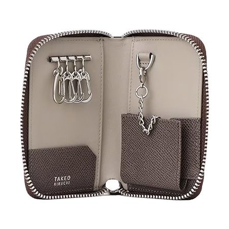 TAKEO KIKUCHI(タケオキクチ) キーケース バイカラー スマートキーケース