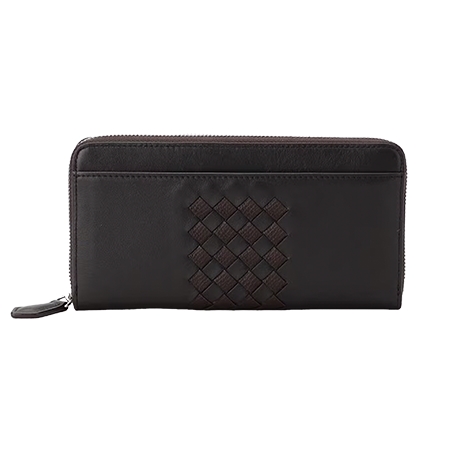 TAKEO KIKUCHI(タケオキクチ) 財布 イントレチャート 3方ラウンド長財布