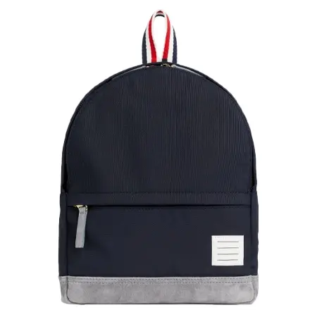 Thom Browne(トムブラウン) キッズ ネイビー ナイロンバックパック
