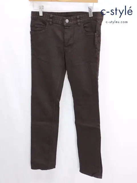 NUMBER (N)INE ナンバーナイン デニムパンツ 2 ブラウン系 ジッパーフライ F07-NN006