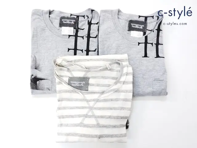 TAKAHIROMIYASHITATheSoloIst. タカヒロミヤシタザソロイスト 長袖Tシャツ XS ボーダー 半袖 M 計3点