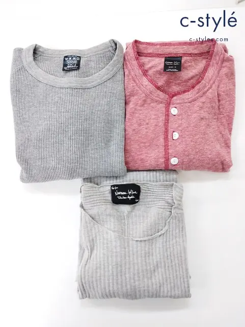 NUMBER (N)INE ナンバーナイン Tシャツ 半袖 2 長袖 2 日本製 計3点