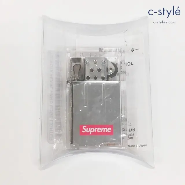 Supreme シュプリーム オイルライター 坪田パール ハードエッジ 透明 TSUBOTA PEARL HARD EDGE LIGHTER