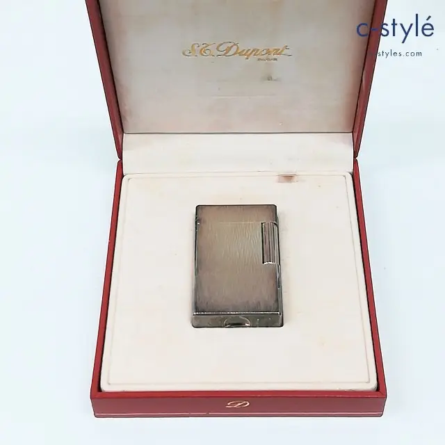 S.T.Dupont デュポン ライン1 ライター シルバー 1H7AZ12 フランス製 喫煙具