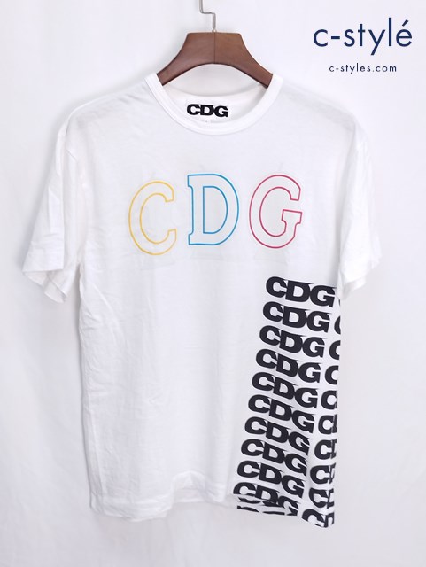ANTI SOCIAL SOCIAL CLUB × COMME des GARCONS Tシャツ L ホワイト アンチソーシャルソーシャルクラブ