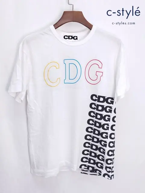 ANTI SOCIAL SOCIAL CLUB × COMME des GARCONS Tシャツ L ホワイト アンチソーシャルソーシャルクラブ