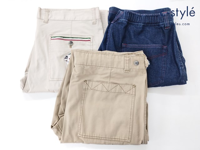 SINA COVA シナコバ チノパン ショートデニムパンツ 92 LL 計3点