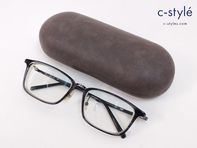 999.9 フォーナインズ 眼鏡 53□17 138 ブラック M-61 6934