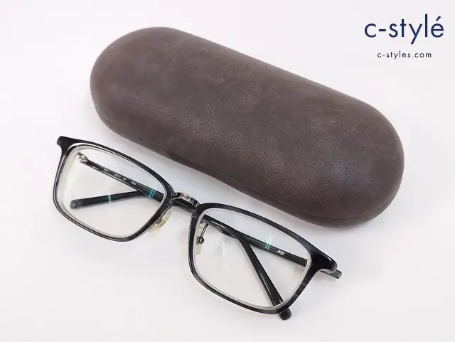 999.9 フォーナインズ 眼鏡 53□17 138 ブラック M-61 6934