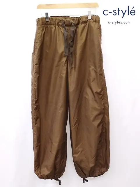 45R フォーティーファイブアール ナイロンパンツ 2 ブラウン ワイドパンツ