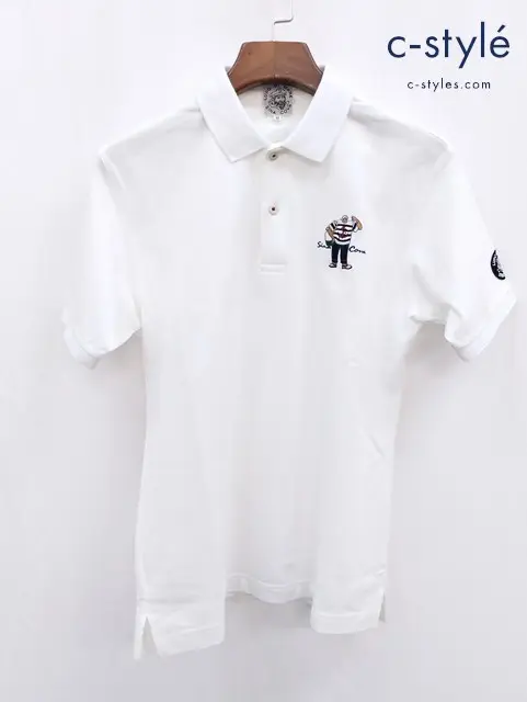 SINA COVA シナコバ 半袖ポロシャツ M ホワイト 20120550