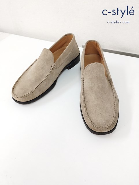TOD’S トッズ スリッポン 8 1/2 ベージュ スエード イタリア製