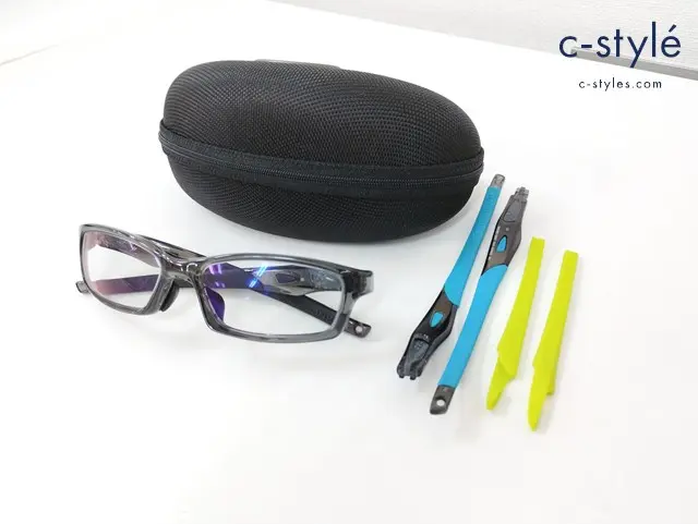 OAKLEY オークリー メガネ ブラック 56□17 CROSSLINK 140