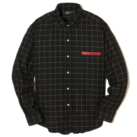 666 ORIGINAL CLOTHING(トリプルシックスオリジナルクロージング) “1977”ラウンドカラーシャツL/S