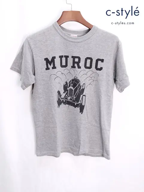 FREEWHEELERS POWER WEAR パワーウェア MUROC Tシャツ S グレー 半袖
