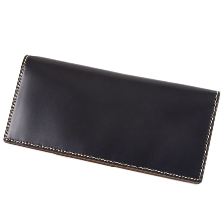 万双(マンソー) 財布 コードバン 長財布（小銭入れ無）