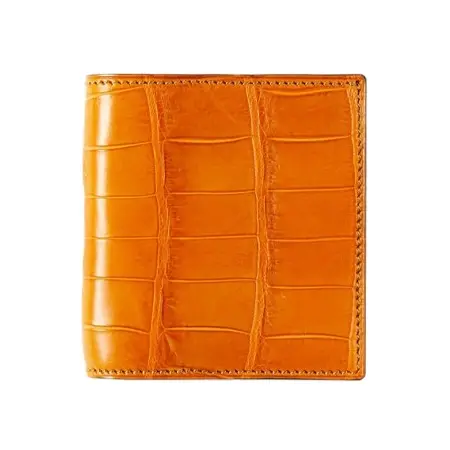 万双(マンソー) 財布 クロコダイルミニ財布(小銭入付)